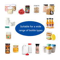 Vente chaude Machine de capsulage automatique pneumatique en acier inoxydable 304 pour les boîtes en plastique et les bouteilles en verre Haute efficacité Utilisation alimentaire et de boissons