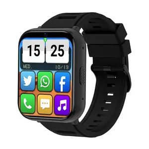 Q668 4G Smartwatch 2.08 Inch Big Screen 2+16G Bluetooth Heartrate Monitor GPS 5MP Camera Smart Watch Support Nano SIM Card