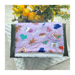 ผ้าห่มสุนัขแบบกำหนดเองได้ ดีไซน์น่ารัก นุ่มสบาย หนา อุ่น ผ้าฟลีซเชอร์ปา สำหรับเตียง - Product Image 1