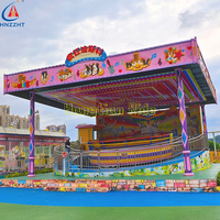 Terrain de jeu intérieur 24 places Disco Tagada Ride en acier et métal parc d'attractions extérieur pour adultes enfants pour centres commerciaux