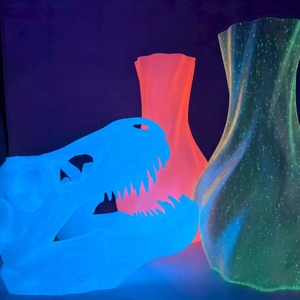 Filament d'impression 3D PETG, série <span class=keywords><strong>Firefly</strong></span> qui brille dans le noir, sans filaments, sans déformation, faible odeur, sûr, écologique, garantie 1 an - Product Image 1