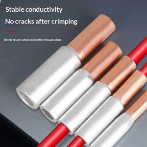 Raccord de transition carré cuivre-aluminium <span class=keywords><strong>GTL</strong></span> 16/25-300 – Terminal de conversion pour câblage - Product Image 2