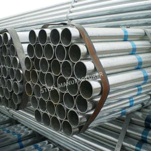 High Quality Galvanized Iron Pipe 5 Inch Q355 Galvanized Steel Round Pipe For Industry