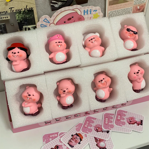 Ornement de bureau unisexe à la mode Loopy Cute Ruby Figurine Happy Daily Doll Frozen Mystery Boxes Cadeau de Loopy - Product Image 4