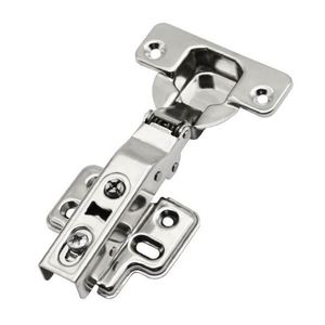 Bisagra de gabinete con amortiguación para puertas de armario con sistema de cierre suave - Product Image 1