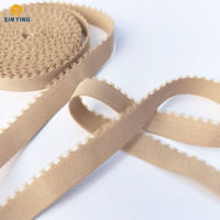 Ruban picot en nylon et polyester de 15 mm, sangle élastique extensible pour lingerie, couture de soutien-gorge