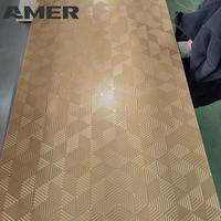 Panel Dinding PS Beralur 3D Tahan Air Amer untuk Dekorasi Interior