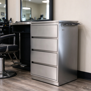 Carrito de Peluquería de Lujo para Salón de Belleza, Mueble de Almacenamiento con Cajones de Acero Inoxidable para Herramientas de Peluquería - Product Image 5