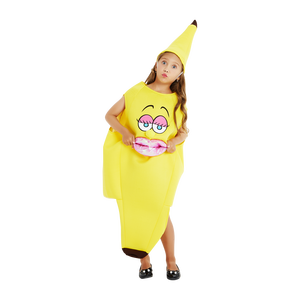 यूनिसेक्स वयस्क और बच्चों के लिए यथार्थवादी बेल डिजाइन के साथ केले की पोशाक-अप आउटडोर - Product Image 5