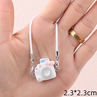 Modèles de mini-caméras en PVC écologiques pour maisons de poupées, impression UV, accessoires de scène d'apprentissage, décorations miniatures pour poupées - Vente en gros