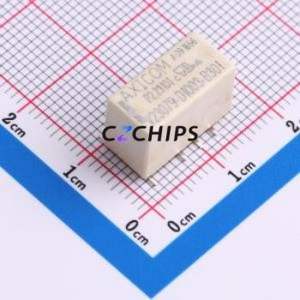 V23079D1003B301 Signal Relay SMD,7.2x14.5mm Relay 12V 2 Changeover: 2C (DPDT-Changeover)::: 250V-AC/220V-DC AgNi+Gold Plated - Product Image 1