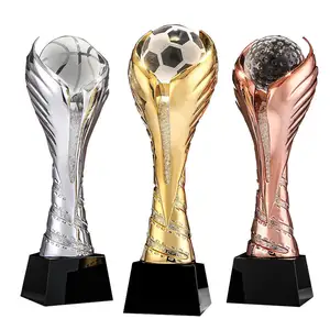 Resina metallo Champions League Award Trophy Golf basket trofei calcio Souvenir Cup Trophy