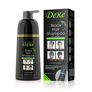 Coloration capillaire végétale pour cheveux noirs, pour seniors, couvre les cheveux gris, shampoing – OEM transfrontalier - Product Image 1