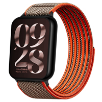 Bracelet de sport respirant en nylon mélangé pour Xiaomi Mi Band 8/9/10 Pro, bracelet de poignet léger