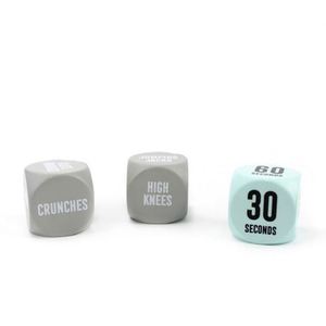 Balle anti-stress très vendue, balle anti-stress promotionnelle en forme de dés, impression personnalisée - Product Image 2