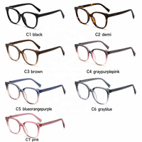 Monture de lunettes optiques vintage anti-lumière bleue avec motif ondulé pour adultes, montures en acétate TR90, vente en gros