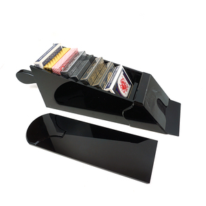 Casinò professionale Poker Room 8 Deck capacità di Poker acrilico rivenditore scarpe da carta personalizzata scarpa per gioco di carte - Product Image 2