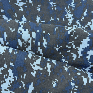 Hải quân rừng ngụy trang kỹ thuật số pixel in vải tc6535 Polyester/bông in Ripstop cho usn chúng tôi hải quân làm việc đồng phục - Product Image 6