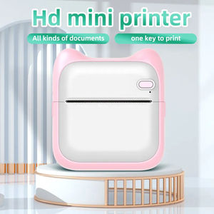 Mini Impresora de Fotos Portátil Multifuncional de Alto Rendimiento para Niños, Android/iOS, 58 mm, <span class=keywords><strong>Papel</strong></span>, Blanco y Negro - Product Image 5