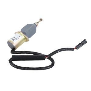 Vanne solénoïde de coupure de carburant Weifang 612600180136 12V 24V pour arrêt moteur, média huile, température normale - Product Image 1