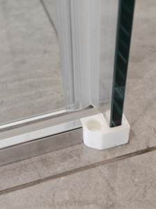 Cabine de douche coulissante en verre à fermeture douce Exceed Wholesale Hotel Simple Bathroom - Product Image 6