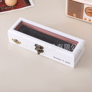 Caja de Madera de Cedro para Cigarros, Rectangular, Resistente a la Humedad, con Impresión de Logotipo Personalizable, Estuche de Almacenamiento - Product Image 4