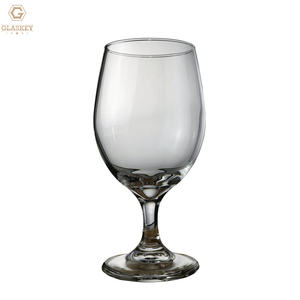 Copa de vino de cristal transparente sin plomo de 14 oz con copa de agua para Banquete de tallo largo para uso en restaurante Apto para lavavajillas - Product Image 2