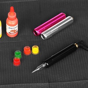 เครื่องสักโรตารี่แบบชาร์จไฟได้สำหรับอายไลเนอร์ คิ้ว ปาก สักถาวร - Product Image 6