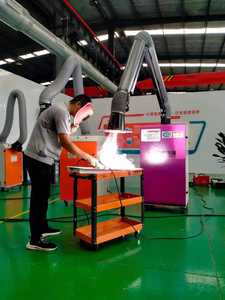 Penyedot debu las otomatis, penyedot debu industri dengan lengan penyedot - Product Image 3