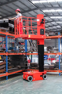 Everlift 115kgs autopropulsado eléctrico hidráulico eléctrico de alta eficiencia mástil vertical hombre plataforma de trabajo de elevación telescópica - Product Image 3