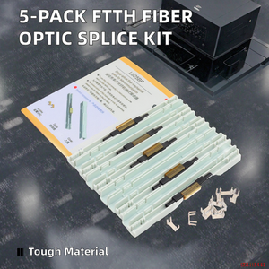 Conector Mecánico de <span class=keywords><strong>Fibra</strong></span> Óptica FTTH L925BP, Conector Rápido de <span class=keywords><strong>Fibra</strong></span> Desnuda para Cable de Bajada - Product Image 2