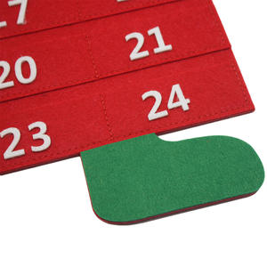 Set de Árbol de Navidad de Fieltro de Poliéster Ecológico para Niños, Decoración de Pared Desmontable, Adornos Duraderos, Regalos de Navidad Ecológicos para el Hogar - Product Image 5