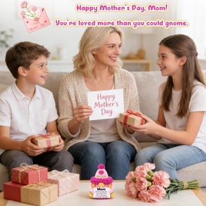 Regalos Lindos para el Día de <span class=keywords><strong>la</strong></span> Madre de Parte de Hija o Hijo, Gnomo de Ganchillo, Regalo de Cumpleaños para Mamá, <span class=keywords><strong>Te</strong></span> Quiero - Product Image 3