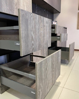 Panneau de décoration de meubles 2026, double face gaufrée synchronisée, en MDF, panneau aggloméré et contreplaqué pour armoire
