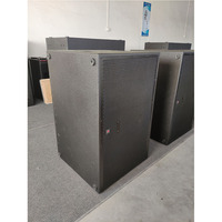 Système de sonorisation LASE SOUND avec deux caissons de basses actifs en néodyme de 18 pouces, 1600 W, plage de fréquences 28 Hz-250 Hz, enceinte en bois pour DJ en intérieur