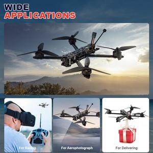 15-inch FPV qua máy 5.8G 3W Điện đồ thị truyền tải 6kg phạm vi 10KM máy bay nhà máy Outlet 4K Hình ảnh từ xa - Product Image 3