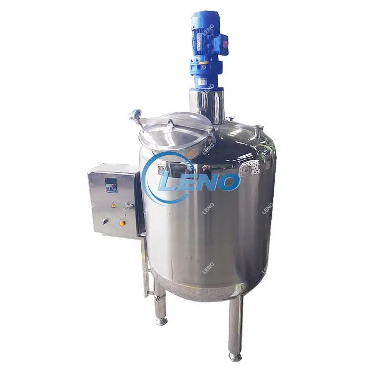 Tanque de mezcla de grasa 1000L, refrigeración de otros equipos químicos para reacción de saponificación
