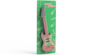 Guitare rock pour enfants, instrument de musique coloré, jeu créatif, aucune pile requise