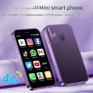 Soyes Xs16 3.0inch <span class=keywords><strong>Android</strong></span> 10 điện thoại thông minh 2GB RAM 16GB Rom Dual Sim siêu mỏng Wifi Mini 4G LTE Octa core CPU cho sinh viên pháp - Product Image 5