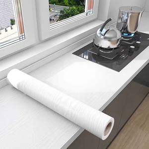 Película autoadhesiva <span class=keywords><strong>para</strong></span> muebles <span class=keywords><strong>de</strong></span> PVC con textura Toco con diseño moderno, aislamiento térmico a prueba <span class=keywords><strong>de</strong></span> explosiones <span class=keywords><strong>para</strong></span> gabinetes <span class=keywords><strong>de</strong></span> cocina <span class=keywords><strong>de</strong></span> Hotel y hogar - Product Image 4