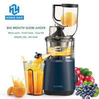 Hete Verkopende HH-916F Draagbare Granaatappel Slow Juicer Krachtige Motor Lage Ruis Elektrische Koude Persmachine Voor Huishoudelijk Gebruik