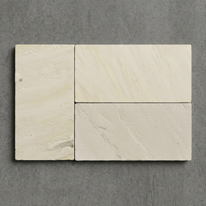 Adoquines y Losas de Piedra Arenisca Blanca Natural - Baldosas para Exteriores de Diseño Moderno, Piedras Shivara de Primera Calidad - Product Image 1
