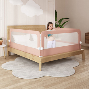Design popolare <span class=keywords><strong>singolo</strong></span> lato Flip <span class=keywords><strong>letto</strong></span> aperto di sicurezza parapetto rapido pieghevole comodino barriera regina King Size allungabile - Product Image 1