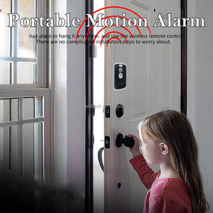 Alarme à capteur de mouvement Circumference Motion Sensor, 125 dB, sirène d'avertissement sonore pour <span class=keywords><strong>la</strong></span> sécurité, protection pour le <span class=keywords><strong>camping</strong></span>, alarme antivol rechargeable - Product Image 4