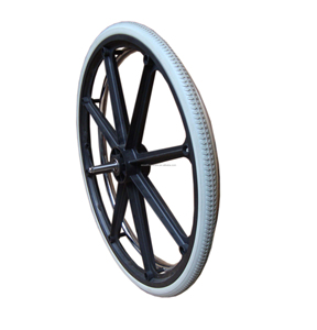 アルミ製コンモード車椅子3312,軽量取り外し可能キャスター付き - Product Image 5