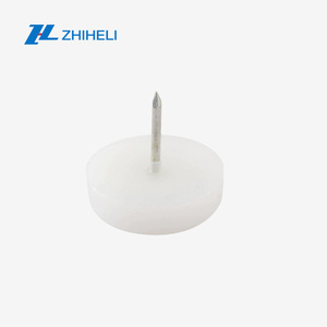 Glides Ghế chân trượt PT Slide đồ nội thất chân tàu lượn PTFE slide với vít và móng tay nhựa ghế lướt Trung Quốc/Nail Glide - Product Image 4
