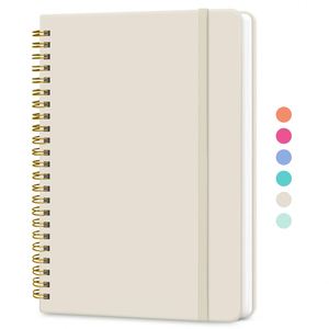 Customized A5 5x7 Spiral <b>Notebook</b> 70gsm Thick Paper Leather Strap Cute Design Bulk Order Corporate Gift - Product Image 1