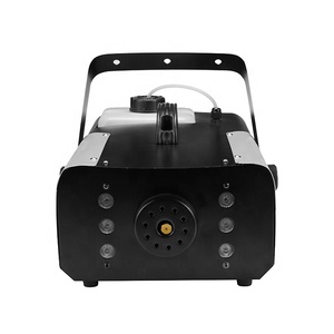 Top Quality LED Fog Machine 1500W Smoke RGB 3 In 1 Colorful Fog Smoke Machine Effect Equipment For Stage Wedding