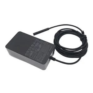 Hoge Kwaliteit 65W 15V 4a Ac Adapter Voeding Voor Microsoft Surface Pro7 Book Laptop Oplader Qc3.0 Pd3.0 Functie Made Abs
