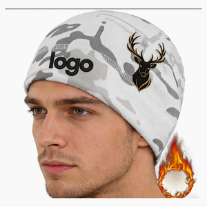 Gorro de Punto Cálido de <span class=keywords><strong>Invierno</strong></span> con Logotipo Personalizado, Gorro Térmico para Exteriores, Venta al por Mayor <span class=keywords><strong>en</strong></span> Stock, Gorro de <span class=keywords><strong>Invierno</strong></span> Personalizable - Product Image 2